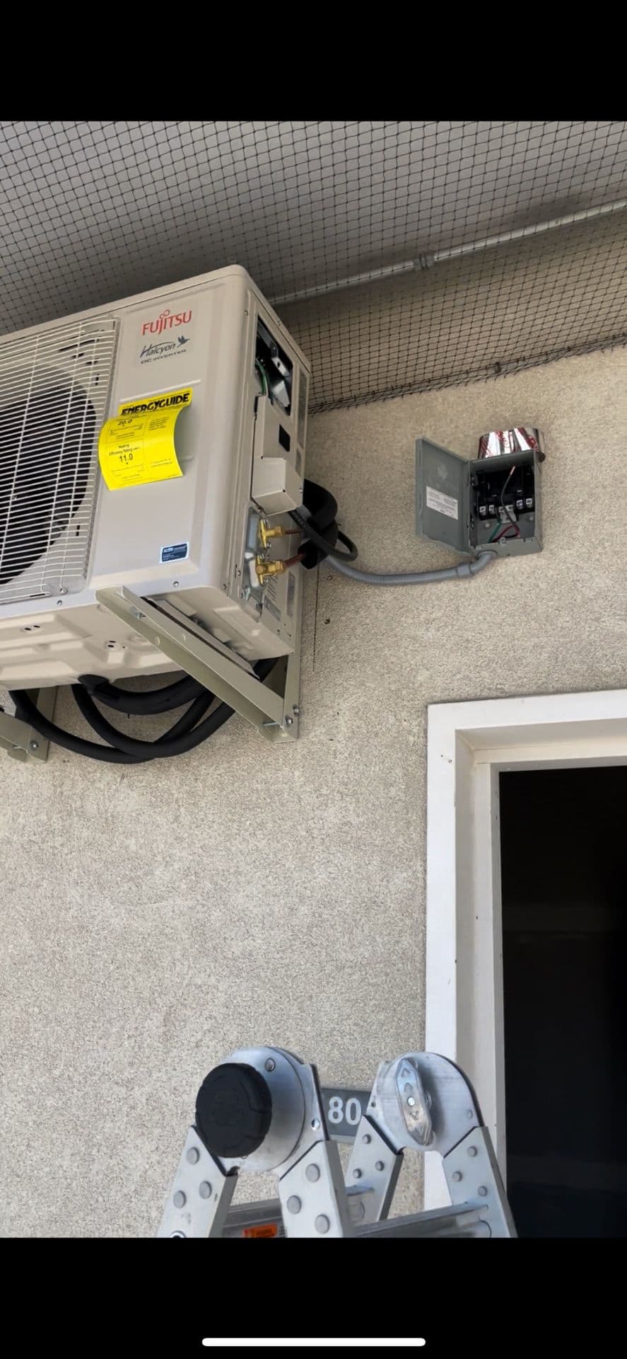 Efficient Fujitsu Mini-Split Installation at Ontario Airport image