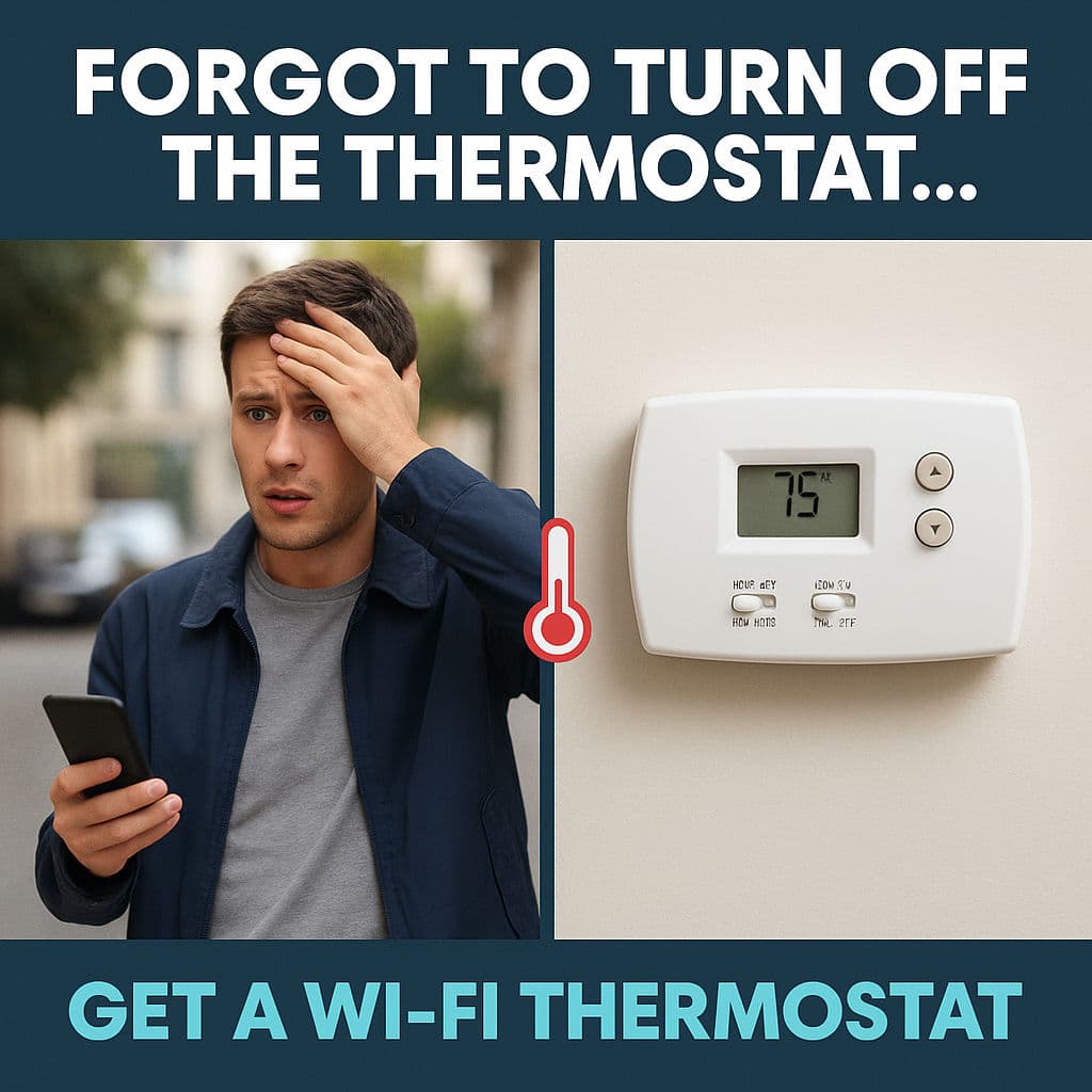 Gallery photos for Smart Wi-Fi Thermostat Setup with ZAFI Air: Image #3