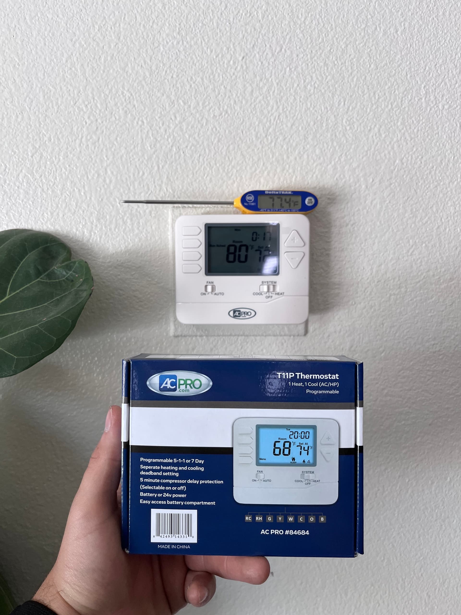 Gallery photos for Smart Wi-Fi Thermostat Setup with ZAFI Air: Image #6